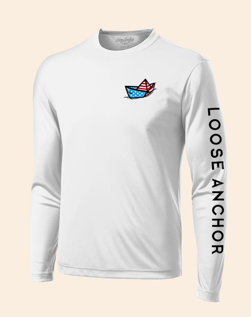 Loose Anchor fishing shirt boat