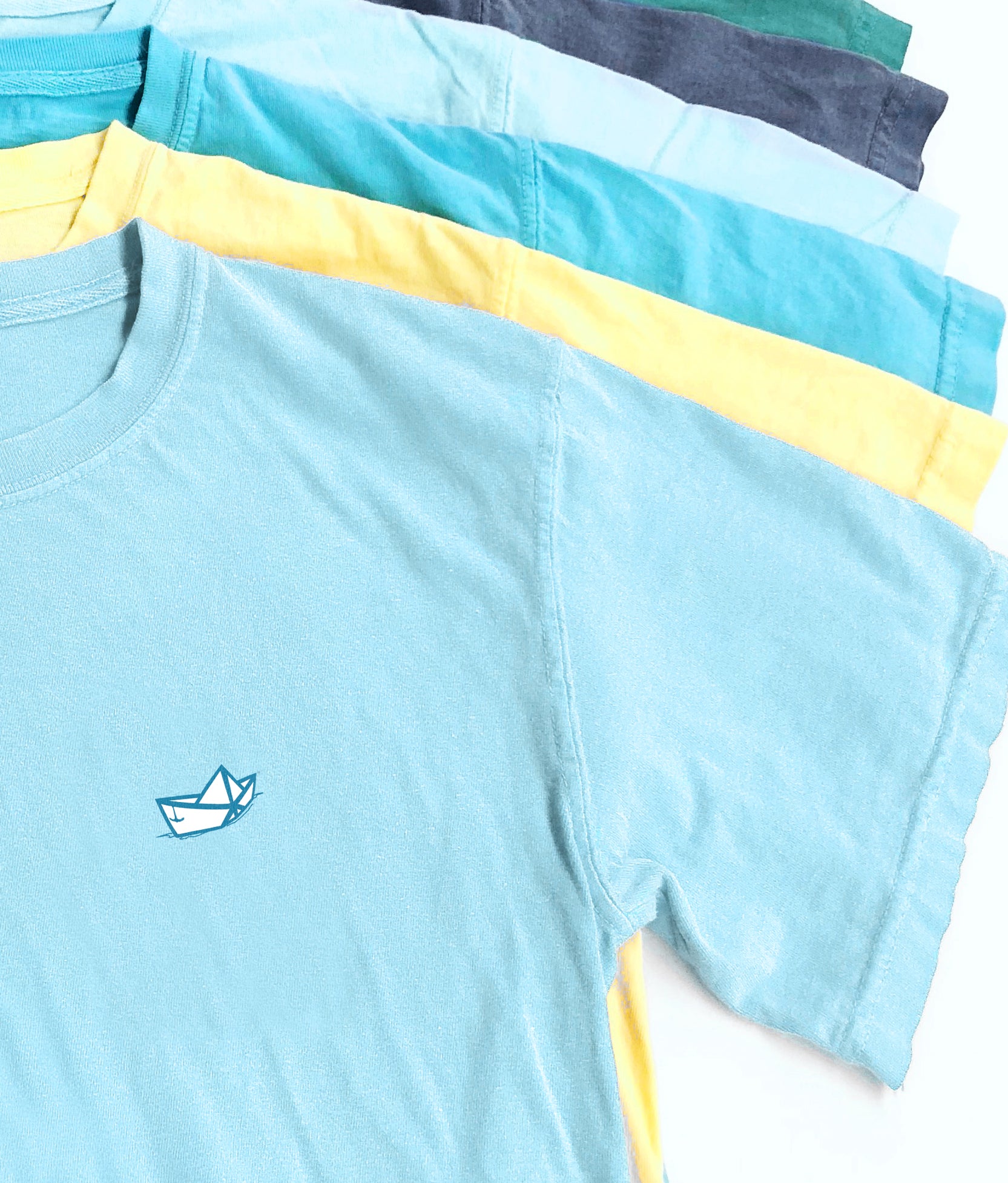 PAPER BOAT T-SHIRT BY LOOSE ANCHOR CLOTHING