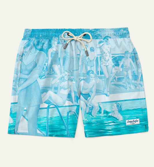 SUMMER LOVERS JACUZZI SHORTS
