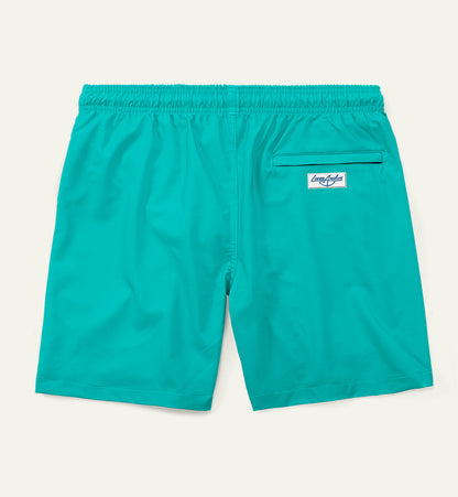 BOAT JACUZZI SHORTS - AQUA