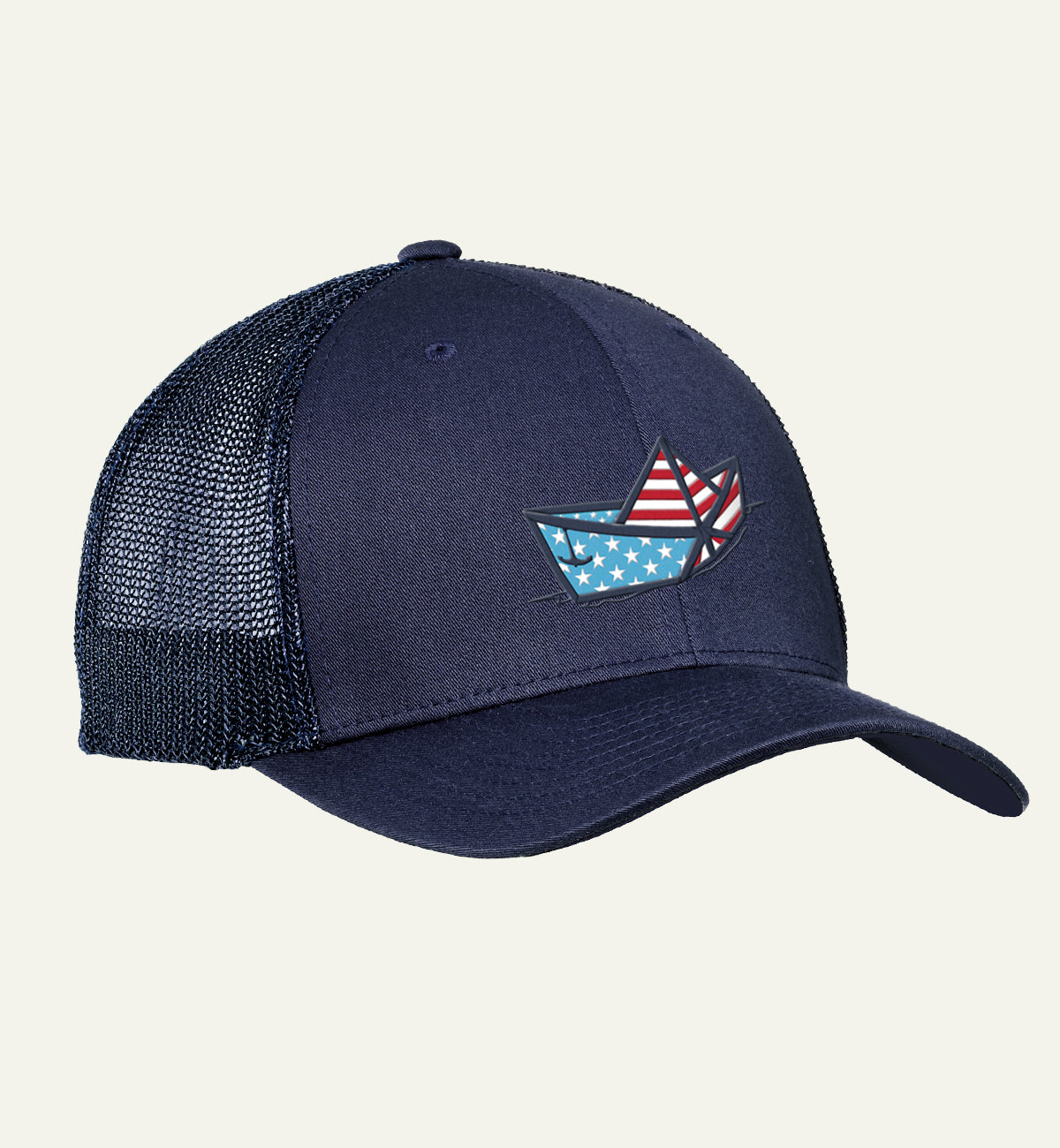 PAPER BOAT MESH - NAVY